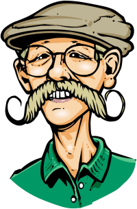 Dennis Cage Caricature